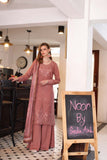Saadia Asad D2 - B Noor Winter Embroidered Printkhaas 2025
