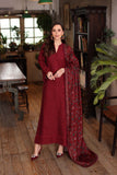 Saadia Asad D4 - A Noor Winter Embroidered Printkhaas 2025