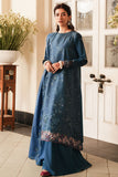 Cross Stitch Aqua Cobalt Eid Lawn Collection 2025