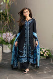 Azure Black Amour Luxury Lawn 2025