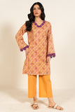 Alkaram BR121-26-3-Orange Spring Summer Printed Lawn Collection 2026