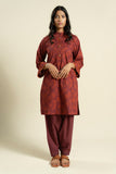 AlKaram Br16 26 Maroon Spring Summer 2026