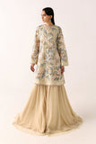 Maria B LF-ch26-3Linen White M Luxe Fabrics 2026