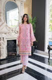 Dhanak SS24DA-2433 Pink 2pcs  Embroidered Kurta With Trouser Mommy & Me Vol II 2024