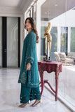 Dhanak SS24DA-2404 Green 2pcs  Embroidered Kurta With Trouser Mommy & Me Vol II 2024