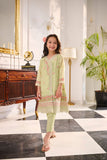 Dhanak SS24DK-0162 Light Green Mommy And Me 2024