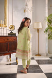 Dhanak SS24DK-0162 Light Green 2Pcs-Kids Mommy And Me 2024