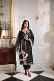 Dhanak SS24DD-1141 Black Dupatta Mommy And Me 2024