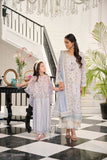 Dhanak SS24DA-2365 Sky Blue Mommy And Me 2024