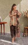 Asifa N Nabeel Mocca (CU26-04) Cambric Printed Collection 2026