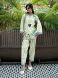Zainab Chottani Citrus Satin Wild Bloom Casual Pret 2026