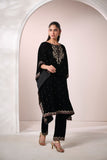 Dhanak FW24DA-2602 Black Velvet Drop I 2024