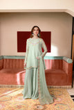 Dhanak SS25DA-2712 L-Green  Chiffon Pret Vol-ll 2025