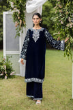 Dhanak FW25DA-2819 Navy Blue Velvet Muse Pret 2025