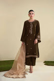 Dhanak FW25DA-2821 Brown Velvet Muse Pret 2025