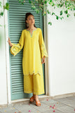 Dhanak SS25DC-2571 Mustard  Solids Edit 2025