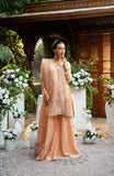 Dhanak SS25DL-0330 Peach  Luxury Pret Vol-ll 2025