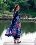 Roheenaz BlackBerry Frost Garden Veal Printed Lawn 2025
