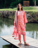 Roheenaz Berry Glint Garden Veal Printed Lawn 2025