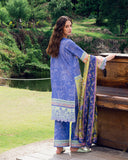 Roheenaz Inky Bloom Garden Veal Printed Lawn 2025
