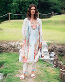 Roheenaz Cloudberey glaze Garden Veal Printed Lawn 2025
