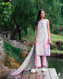 Roheenaz Tulip Sugar Garden Veal Printed Lawn 2025