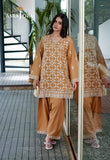 Asim Jofa ASAE-03 Golden Mustard Floral Irina Embroidered Edit 2026