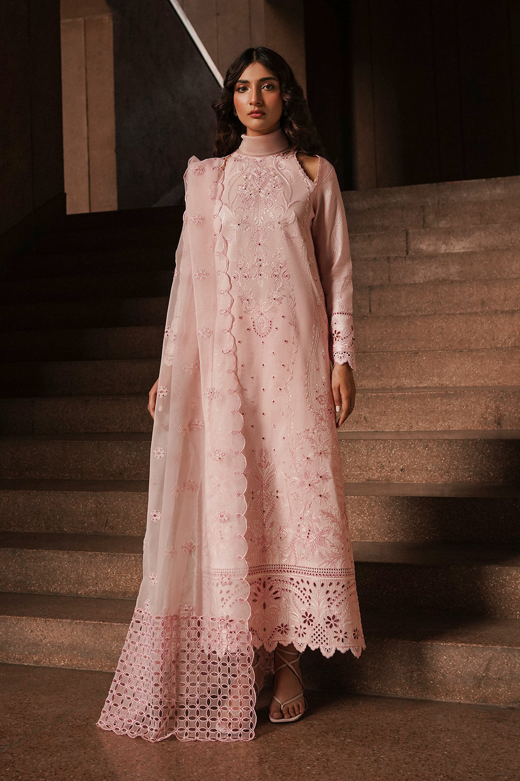 Afrozeh Rosella Chikankari Eid Lawn 2024