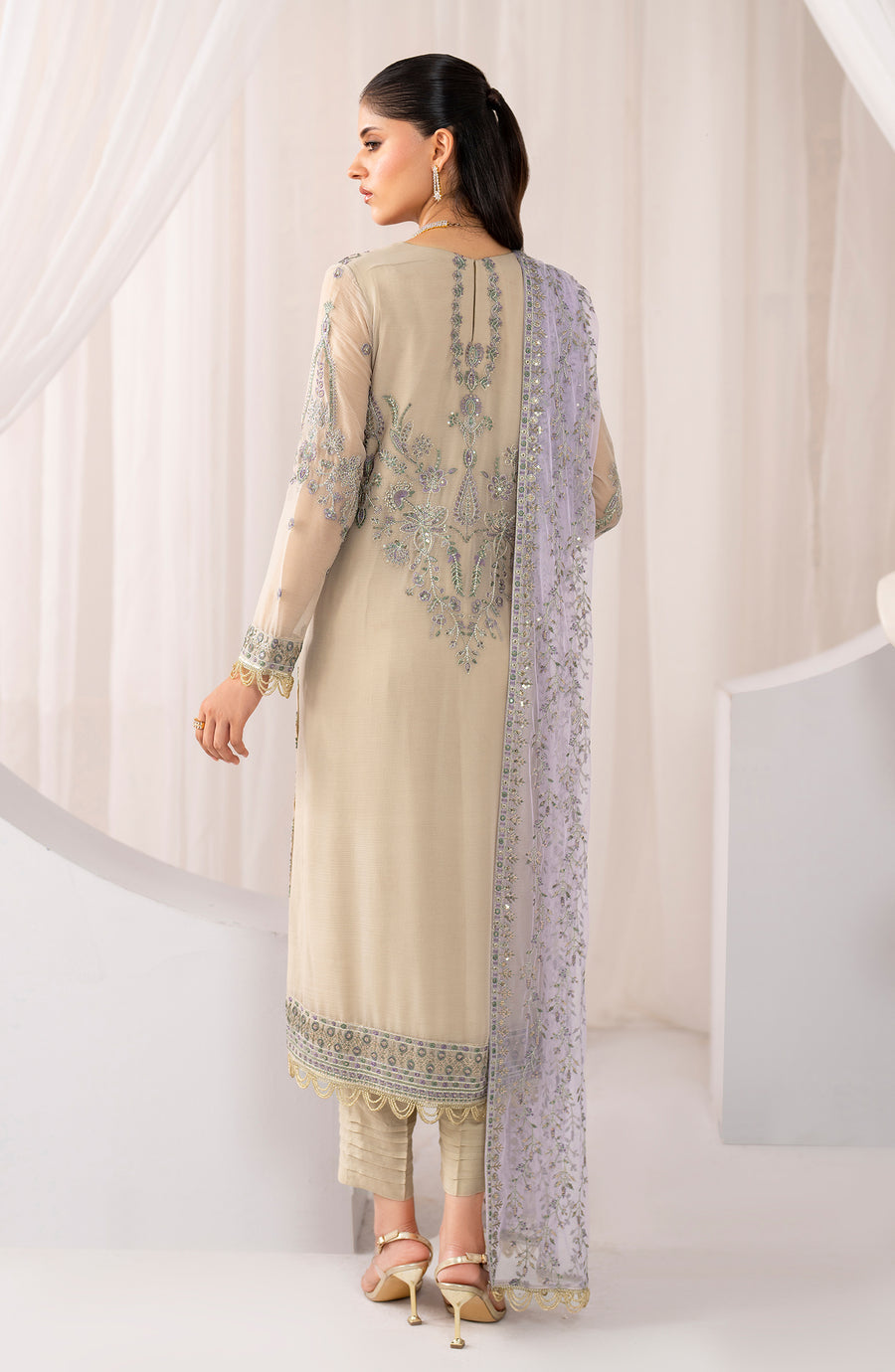 Zarif ZMU-08 Afsanah Maheer Chiffon Collection 2024