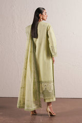 Afrozeh Kelly Chikankari Eid Lawn 2024