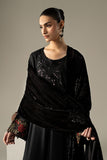 Maria B DW-W25-20R1-Black Winter Collection 2026