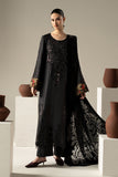 Maria B DW-W25-20R1-Black Winter Collection 2026