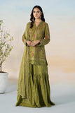 Maria B DWE2403-ESM-GRN Casuals Eid Pret 2024