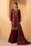 Maria B DW-EF26-58-Maroon Eid Collection 2026