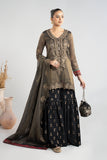 Maria B DWW2501-ESM-BLK Winter Luxury Pret 2025