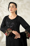 Maria B DWW2520-ESM-BLK Winter Luxury Pret 2025