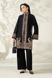 Maria B DWW2549-ESM-BLK Winter Luxury Pret 2025