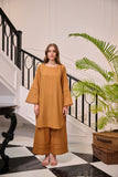 Dhanak DC-2256 Mustard Winter Solids Co-ords 2024