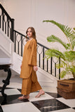 Dhanak DC-2256 Mustard Winter Solids Co-ords 2024