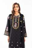 Alkaram Studio EC-10-24-Black Luxury Lawn Collection 2024