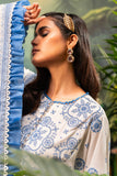 Alkaram Studio EC-11-24-White Luxury Lawn Collection 2024
