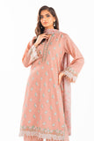 Alkaram Studio EC-19-24-Peach Luxury Lawn Collection 2024