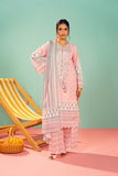 Alkaram EC338-3P26-Peach Spring Summer Printed Lawn Collection 2026