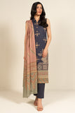 Alkaram EF132-26A-2-Blue Spring Summer Printed Lawn Collection 2026