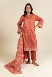 AlKaram Efl 08 3p25 Orange Spring Summer 2026