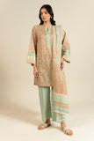 AlKaram Efl 45 3p25 Peach Spring Summer 2026