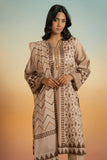Alkaram EFL-71-3p25-brown Essential Collection 2026