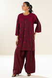 Alkaram EPE248-10-2P25 Burgundy Mid Summer Pret Collection 2026