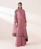 Sapphire 3 Piece - Embroidered Raw Silk Suit F3PEBTQW2518 Eid 1 RTW 2025