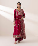 Sapphire 3 Piece - Embroidered Raw Silk Suit F3SFLX25V314 Eid 1 RTW 2025